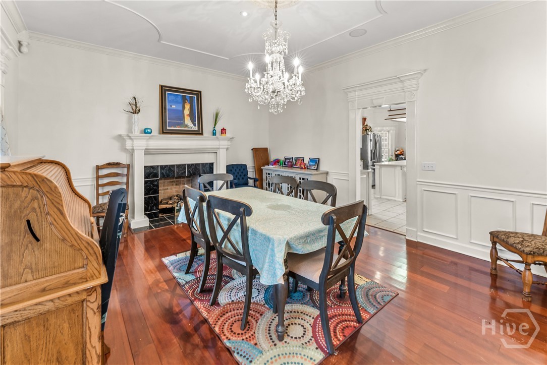 3772 Highway 301 Claxton, GA 30417 - Photo 14 of 55 Large formal Dining room with fireplace