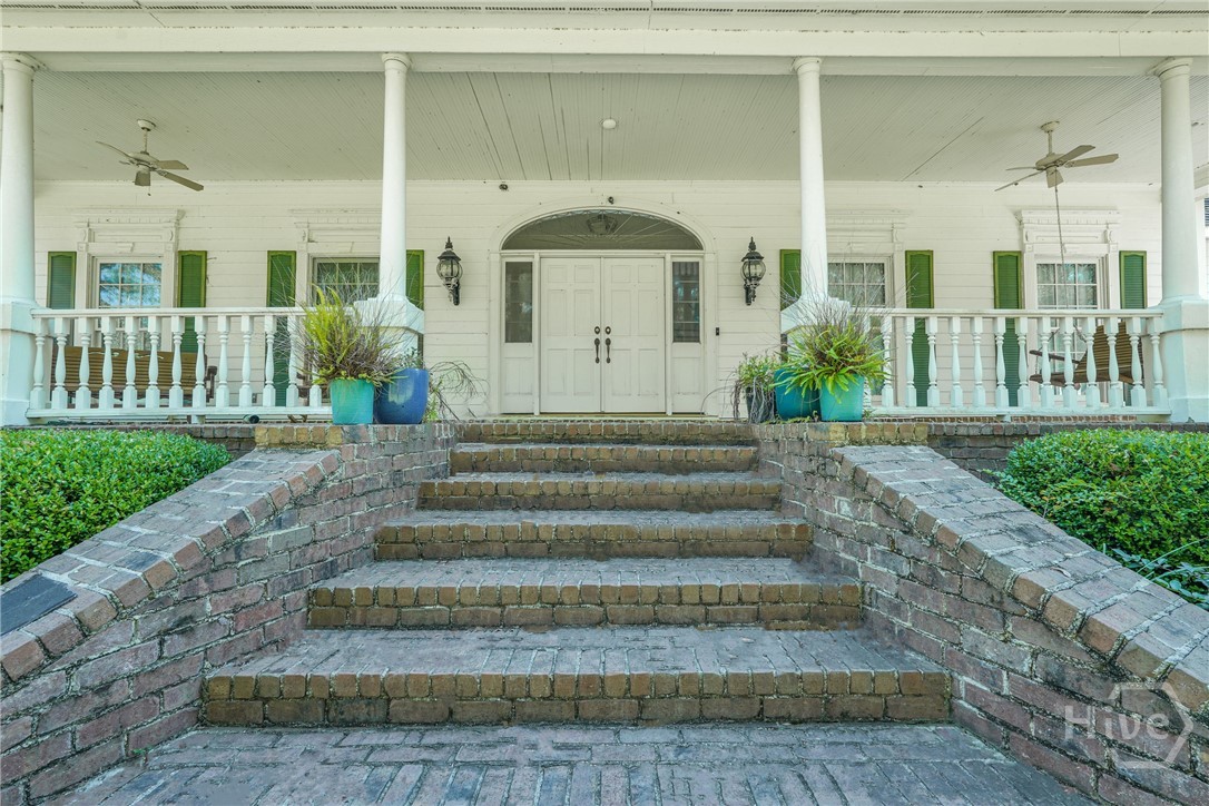 3772 Highway 301 Claxton, GA 30417 - Photo 4 of 55 Beautiful brick front porch