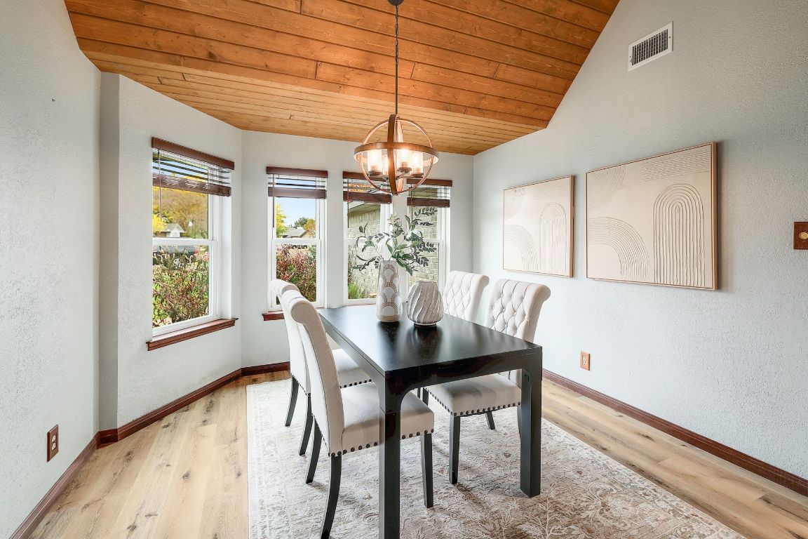 2307 Silverleaf Cove Round Rock, TX 78664 - Photo 8 of 31 a dining room with furniture and window