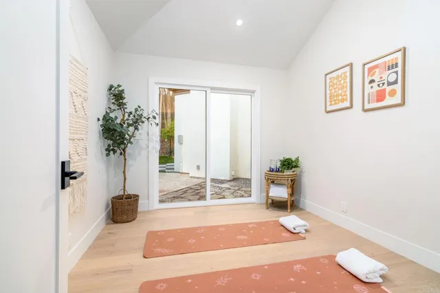 a view of a living room