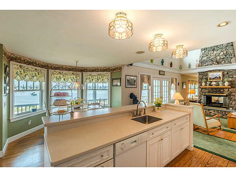 63 Colonel John Gardner Road Narragansett, RI 02882 - Photo 9 of 25 Kitchen. Imagine cooking your favorite meal looking out at the water.