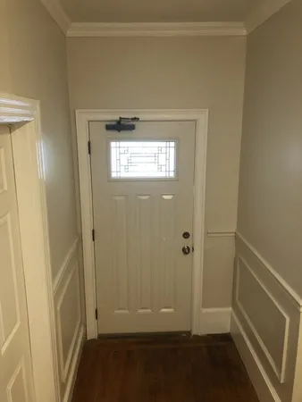 a view of room with window