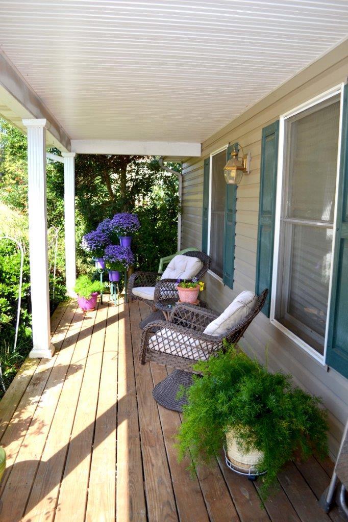 2588 Iron Ridge Road Rocky Mount, VA 24151 - Photo 5 of 65 a garden view with a seating space