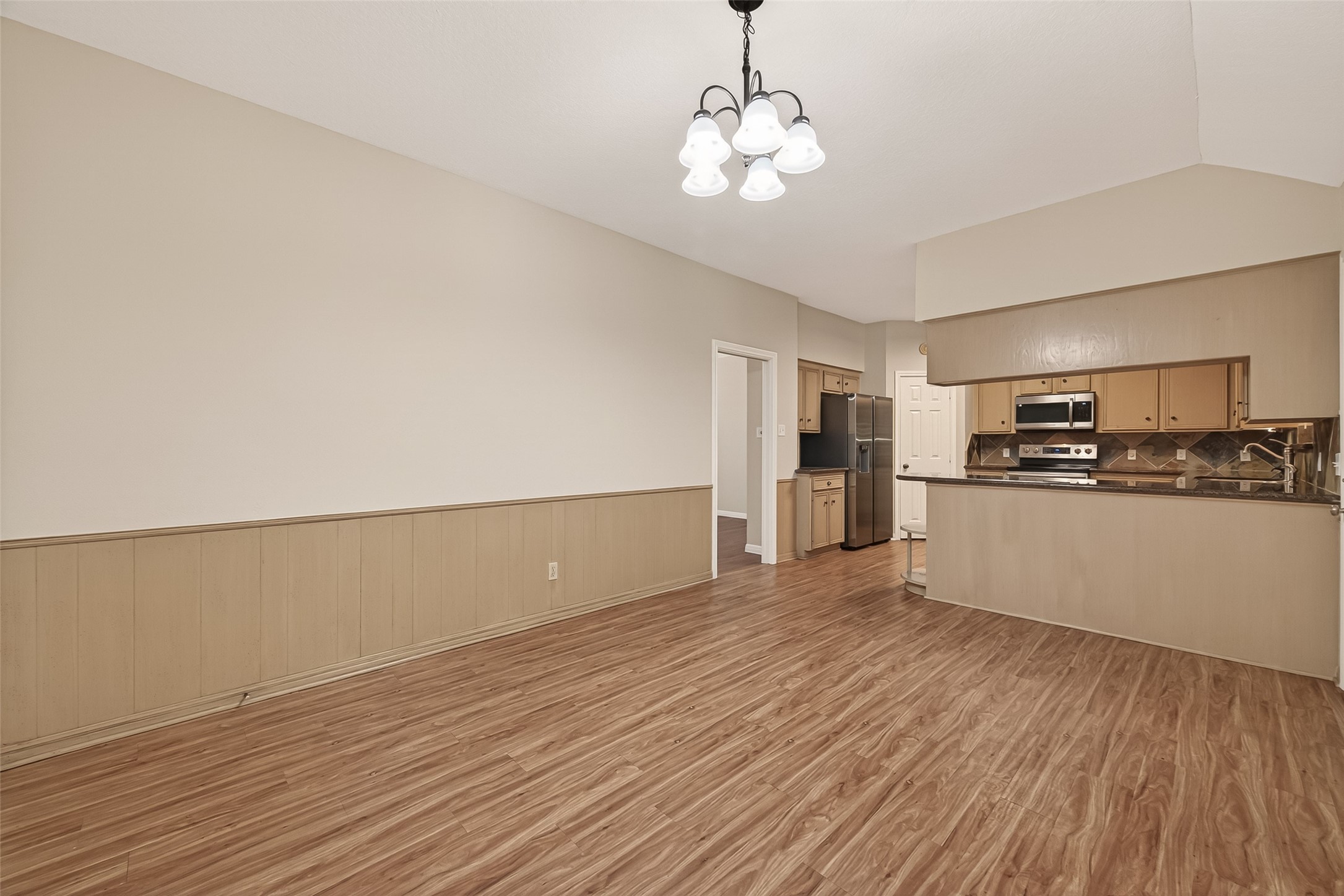 1012 Lilley Road Alvin, TX 77511 - Photo 13 of 29 Dining/Breakfast Room extending to Kitchen