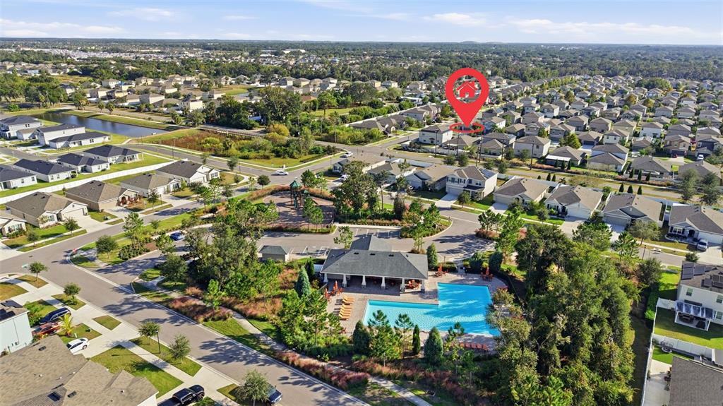 10239 Bright Crystal Avenue Riverview, FL 33578 - Photo 10 of 47 an aerial view of residential houses with outdoor space