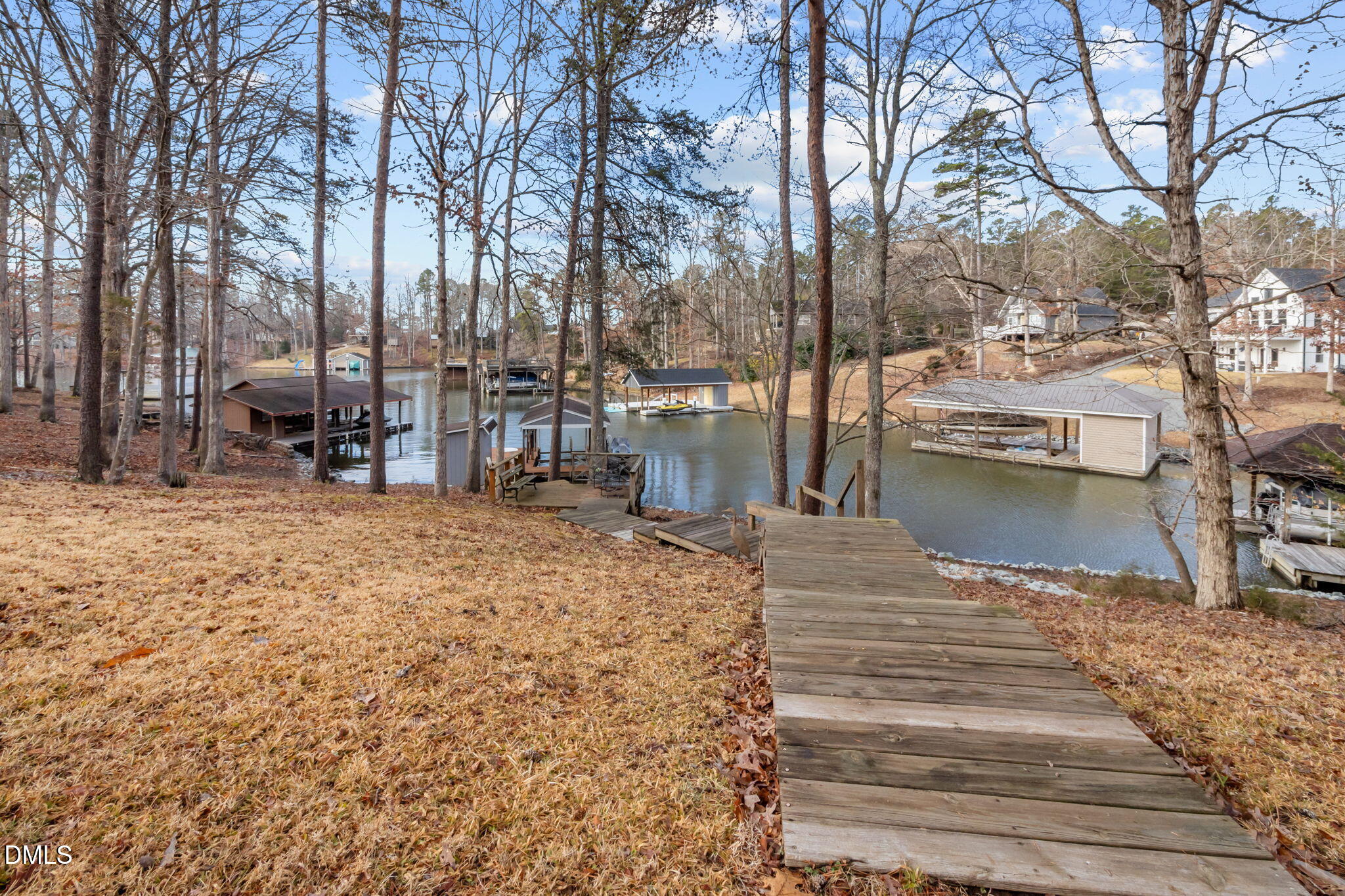594 Beaver Dam Road Semora, NC 27343 - Photo 5 of 63 walkway to dock