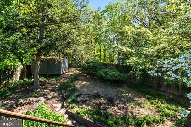 a backyard of a house with lots of green space and lake view