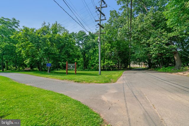 a view of a park with plants and trees