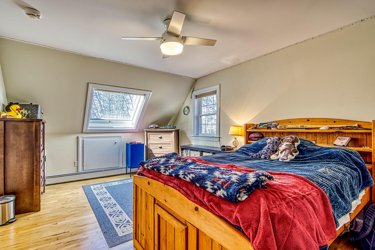 181 Rope Ferry Road Sedgwick, ME 04676 - Photo 21 of 43 Bedroom 3 w/Skylight