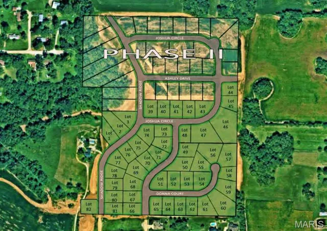 $115,000 | Lot 55 Donna Court, Columbia, IL 62236