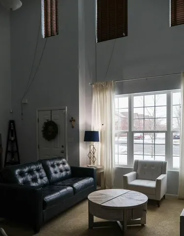 a table and chairs in a kitchen
