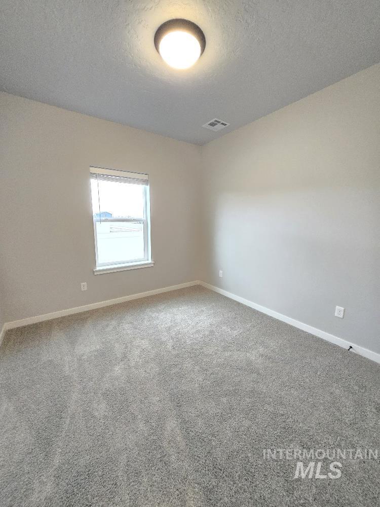 10400 Bellevue Ridge Street Nampa, ID 83687 - Photo 18 of 27 Carpeted spare room featuring a textured ceiling and baseboards