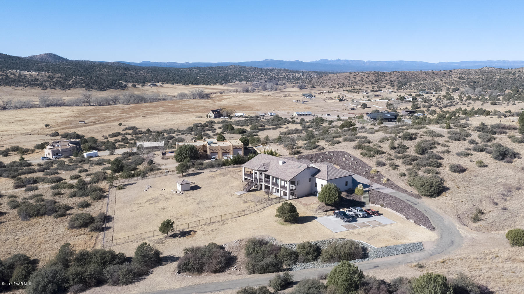 4800 West Mint Creek Road Prescott, AZ 86305 - Photo 56 of 62 a view of a sky from a terrace