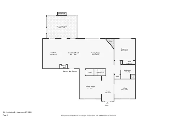 $394,900 | 848 Herrington Drive, Grovetown, GA 30813