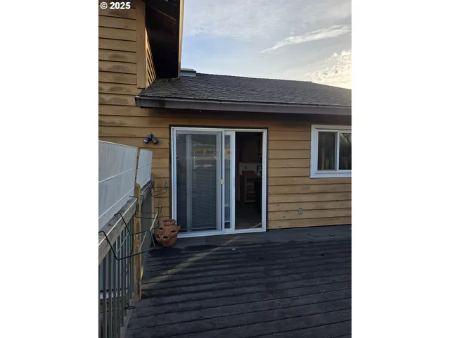 a view of a house with wooden floor