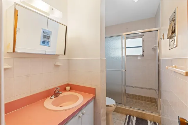 a bathroom with a sink and a toilet