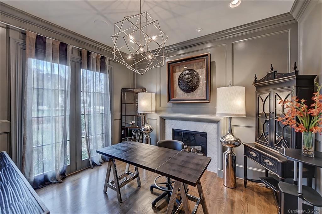 2346 Overhill Road Charlotte, NC 28211 - Photo 11 of 38 a view of a livingroom with furniture window and wooden floor