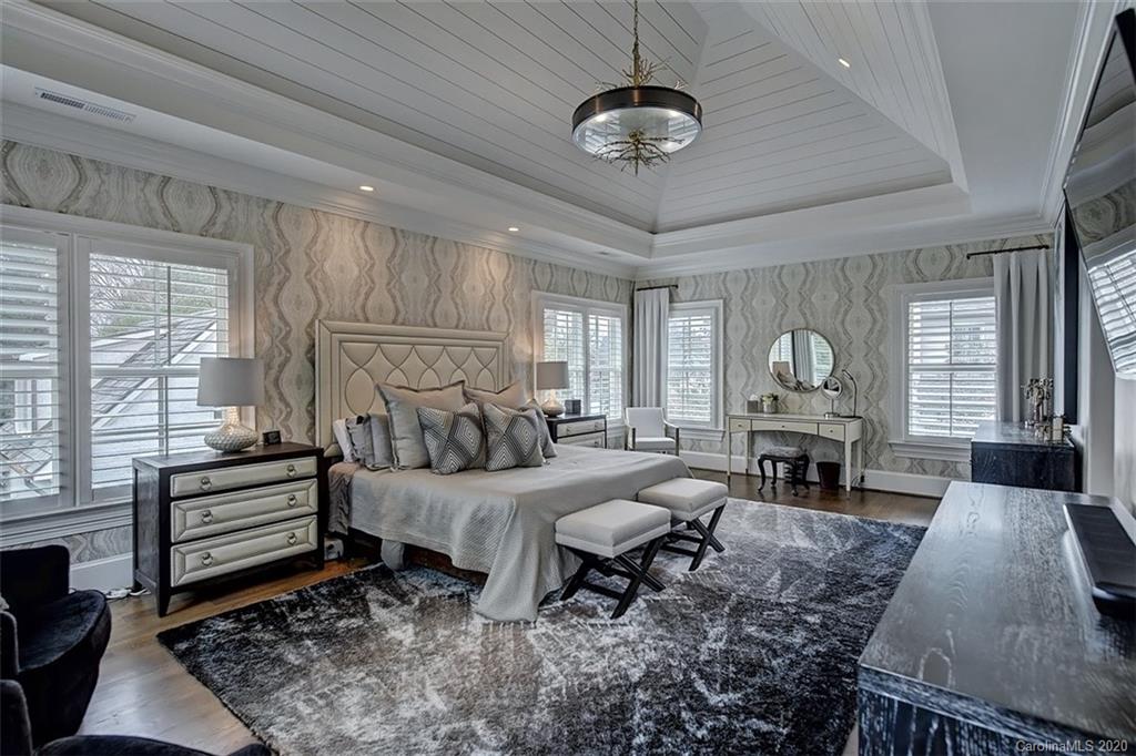 2346 Overhill Road Charlotte, NC 28211 - Photo 17 of 38 a living room with furniture and a fireplace