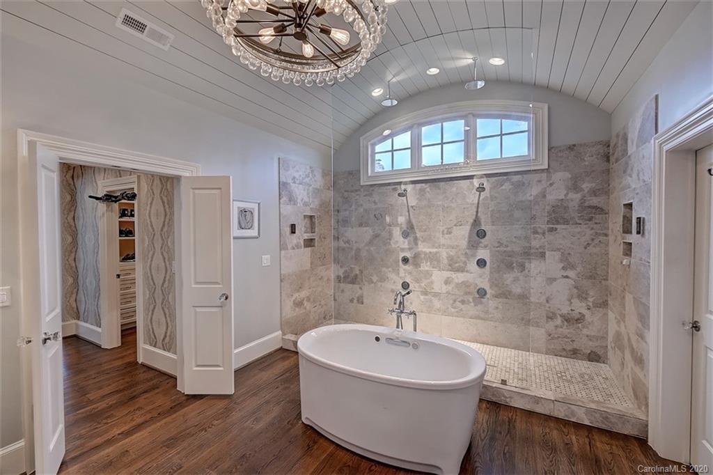 2346 Overhill Road Charlotte, NC 28211 - Photo 18 of 38 a bathroom with a sink a toilet and shower