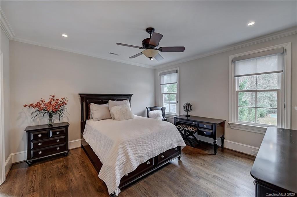 2346 Overhill Road Charlotte, NC 28211 - Photo 21 of 38 a bedroom with a bed and a window