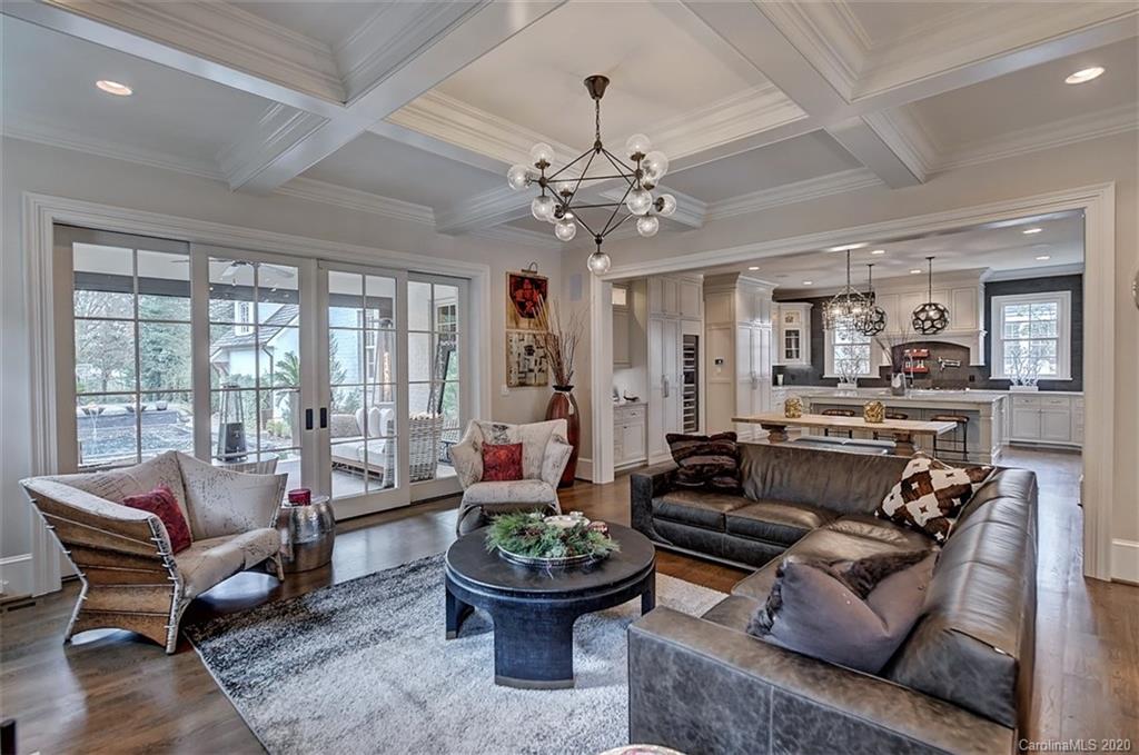 2346 Overhill Road Charlotte, NC 28211 - Photo 7 of 38 a living room with furniture and a large window