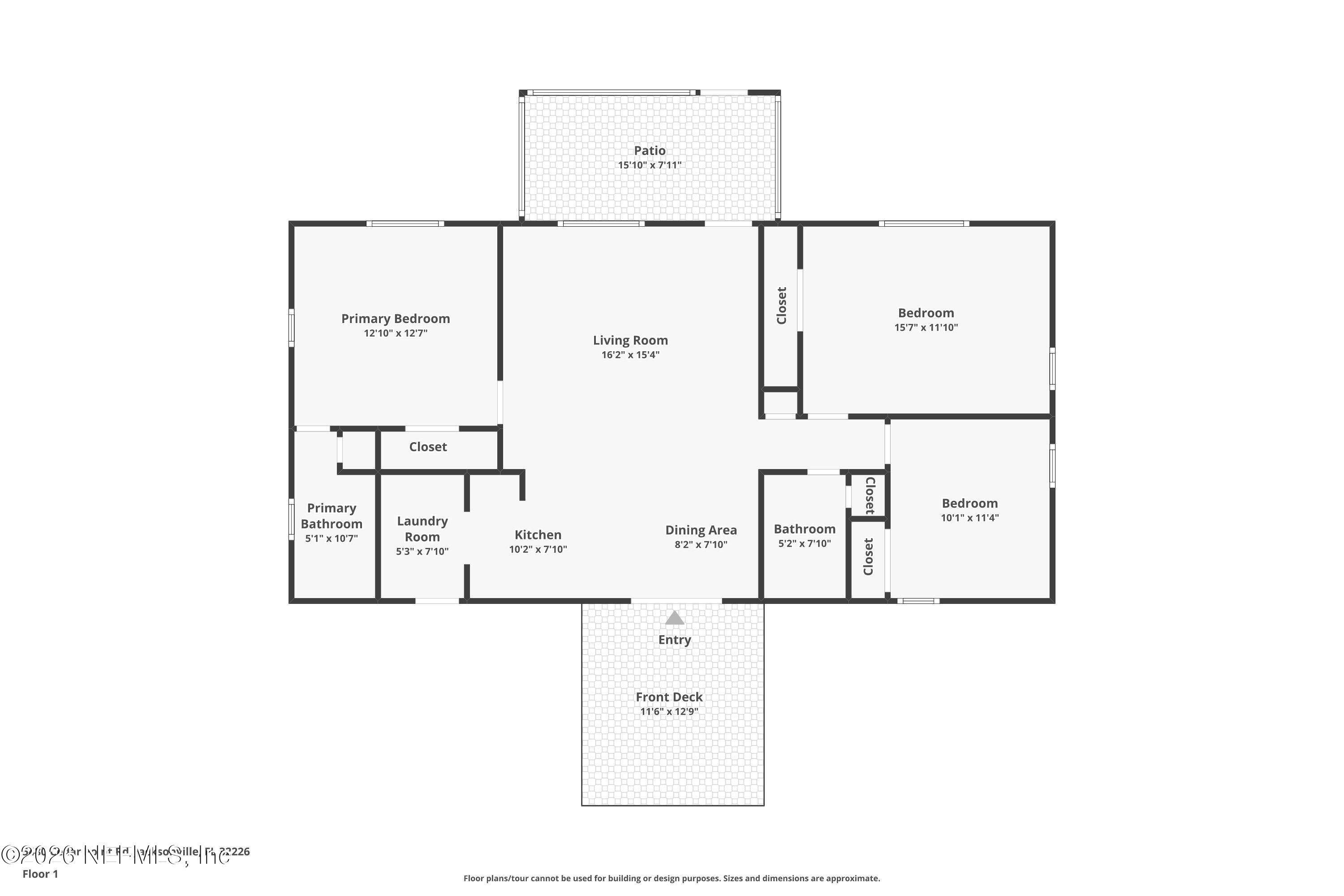 5480 Cedar Point Road Jacksonville, FL 32226 - Photo 63 of 63 Floor-1