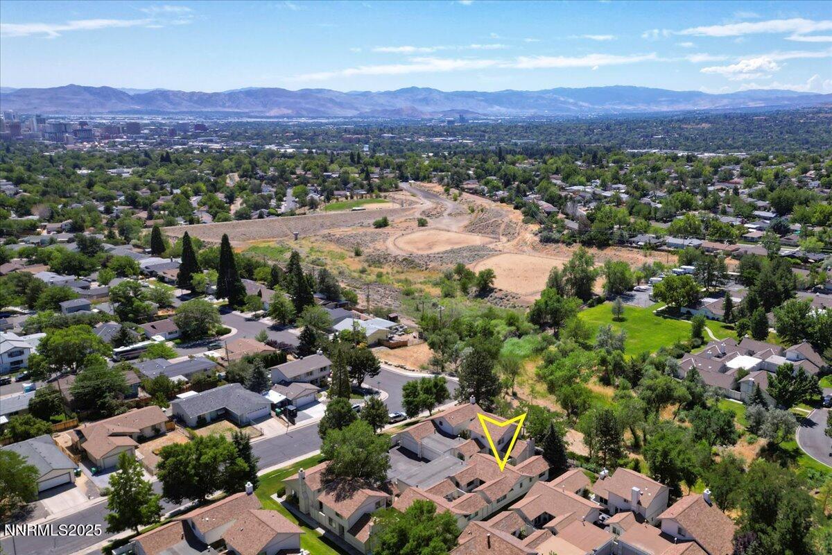 1161 Rayburn Drive Reno, NV 89503 - Photo 36 of 37 an aerial view of a and a yard