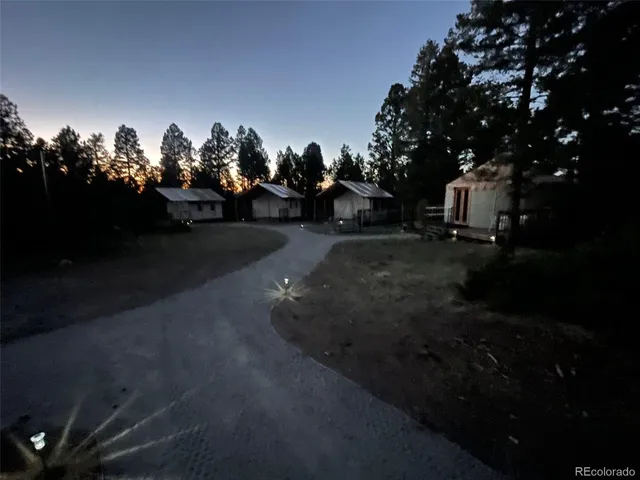 a view of a city street