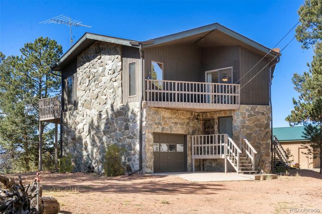 a view of a house with a door