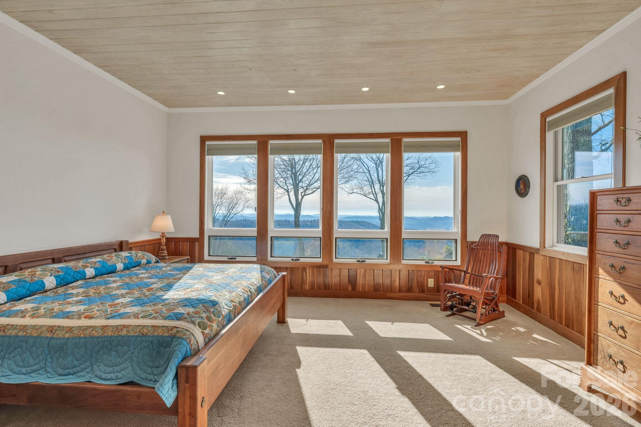 933 Thunder Ridge Lane, Unit 4 & 2 Lenoir, NC 28645 - Photo 20 of 45 a bed room with a bed and a large window