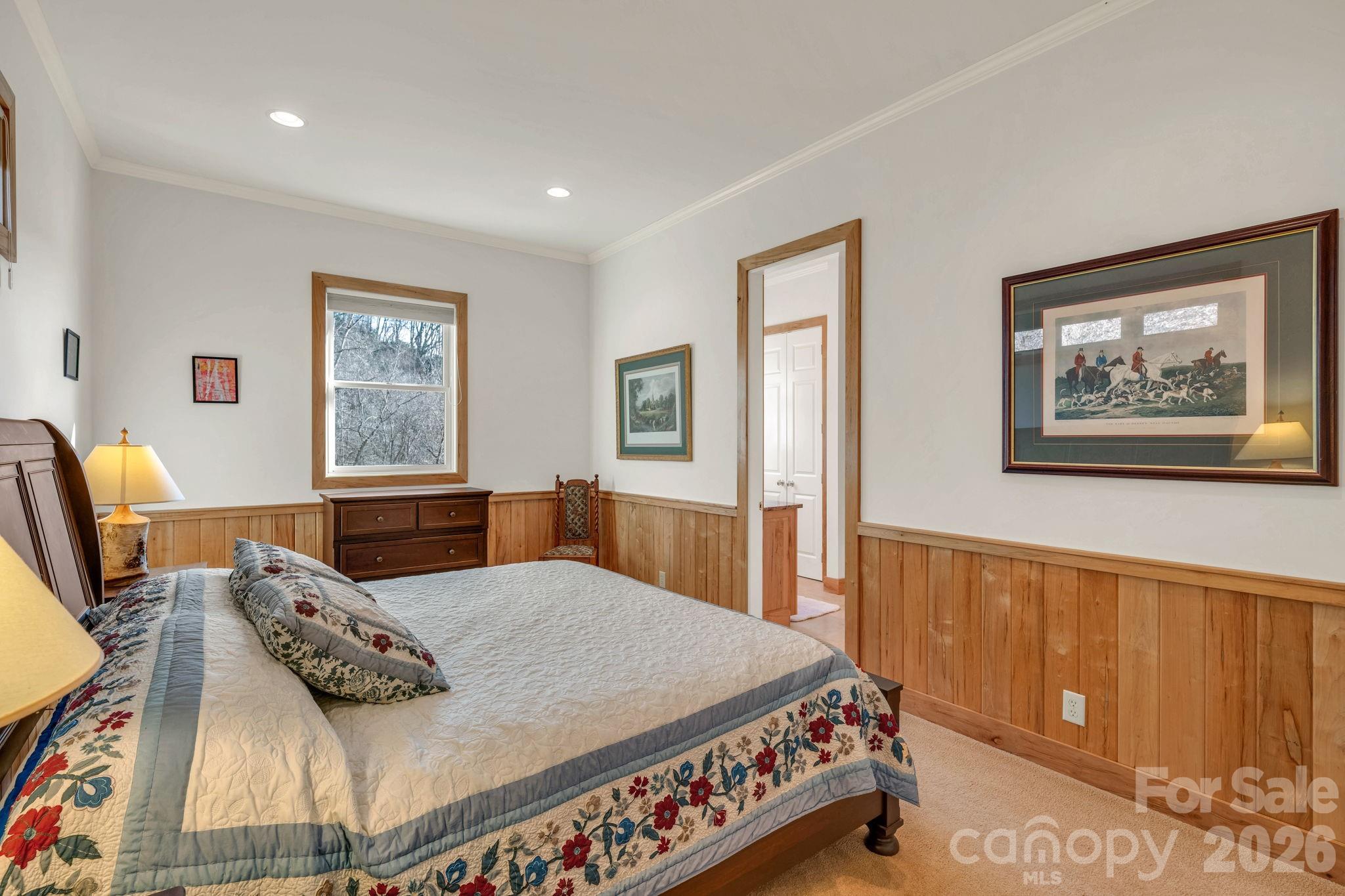 933 Thunder Ridge Lane, Unit 4 & 2 Lenoir, NC 28645 - Photo 34 of 45 a bedroom with a bed and wooden floor