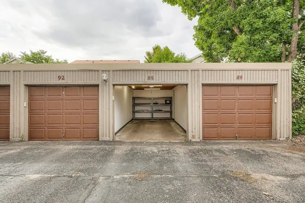 a view of garage