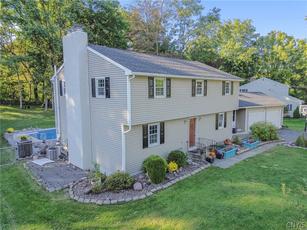 109 Old Powder Mill Road Manlius, NY 13066 - Photo 40 of 47 Drone shot of home