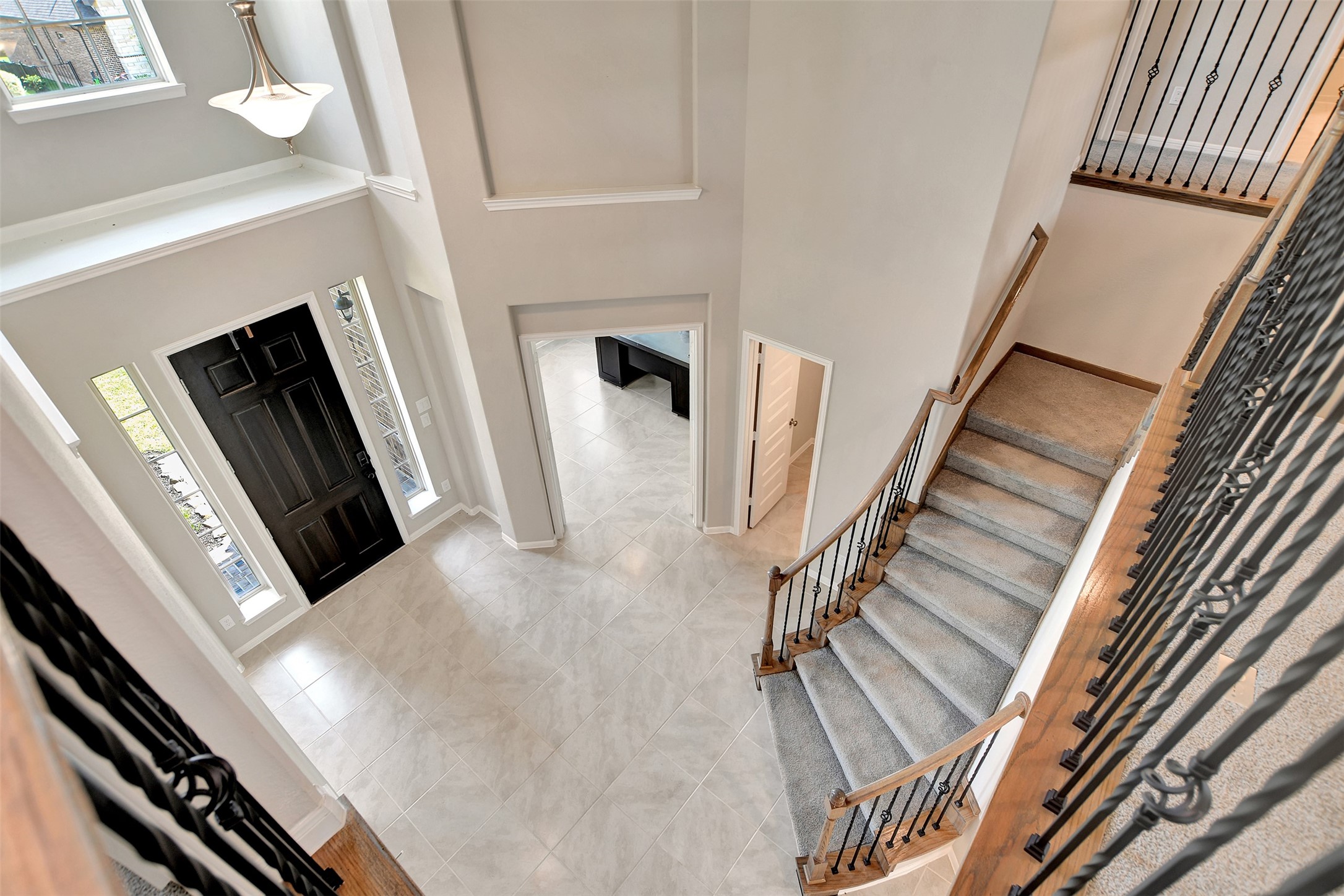 246 Peninsula Point Drive Montgomery, TX 77356 - Photo 26 of 46 Looking down to the living room