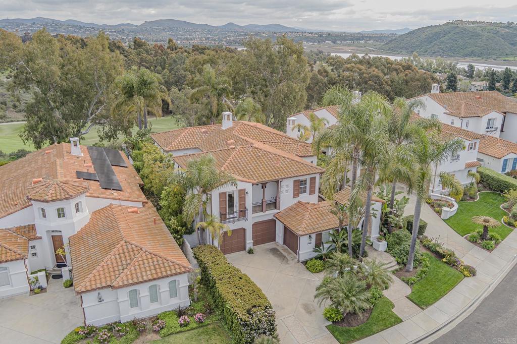 1370 Cassins Street Carlsbad, CA 92011 - Photo 31 of 35 an aerial view of a house with a garden