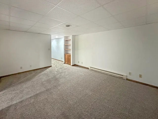 an empty room with an empty space
