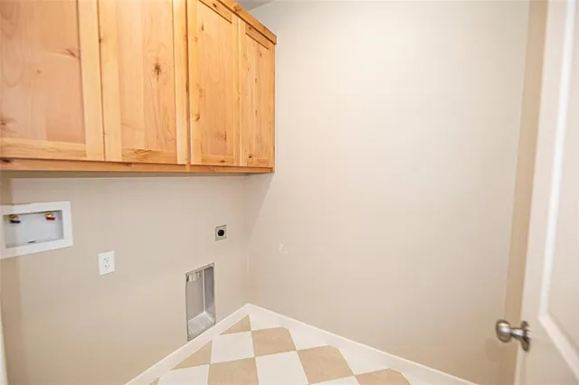 a bathroom with a window