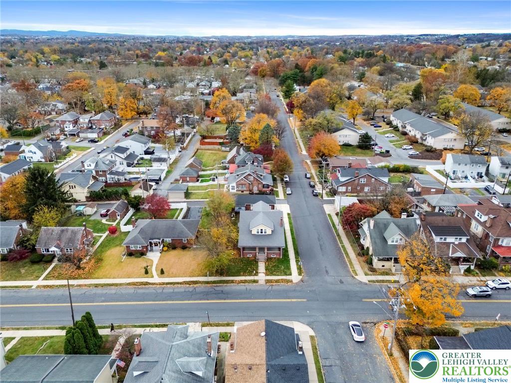 1150 North 19th Street, Unit 1 Allentown, PA 18104 - Photo 31 of 32 an aerial view of residential houses with outdoor space