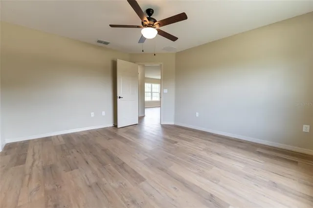 wooden floor in an empty room