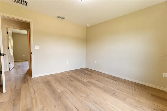 wooden floor in a empty room