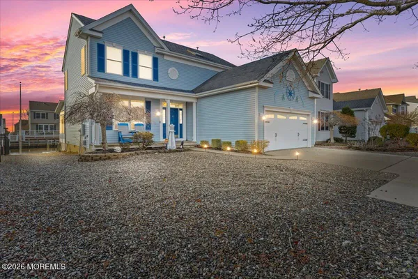 a view of a house with a outdoor space