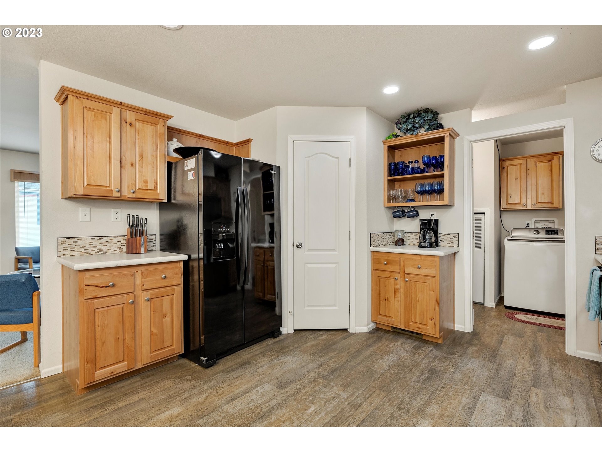 25222 East Welches Road, Unit 46 Welches, OR 97067 - Photo 12 of 30 a kitchen with stainless steel appliances a refrigerator and a stove top oven