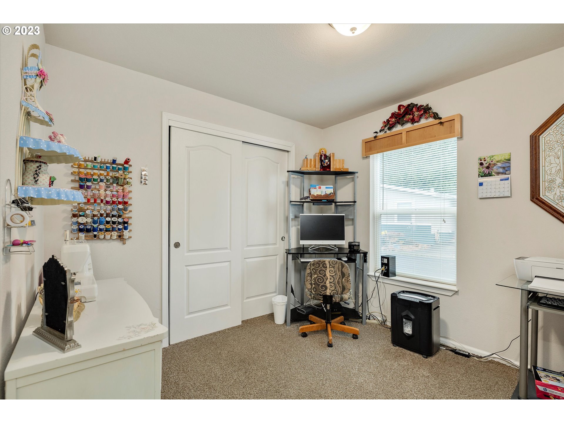 25222 East Welches Road, Unit 46 Welches, OR 97067 - Photo 22 of 30 a view of a workspace with furniture and a window