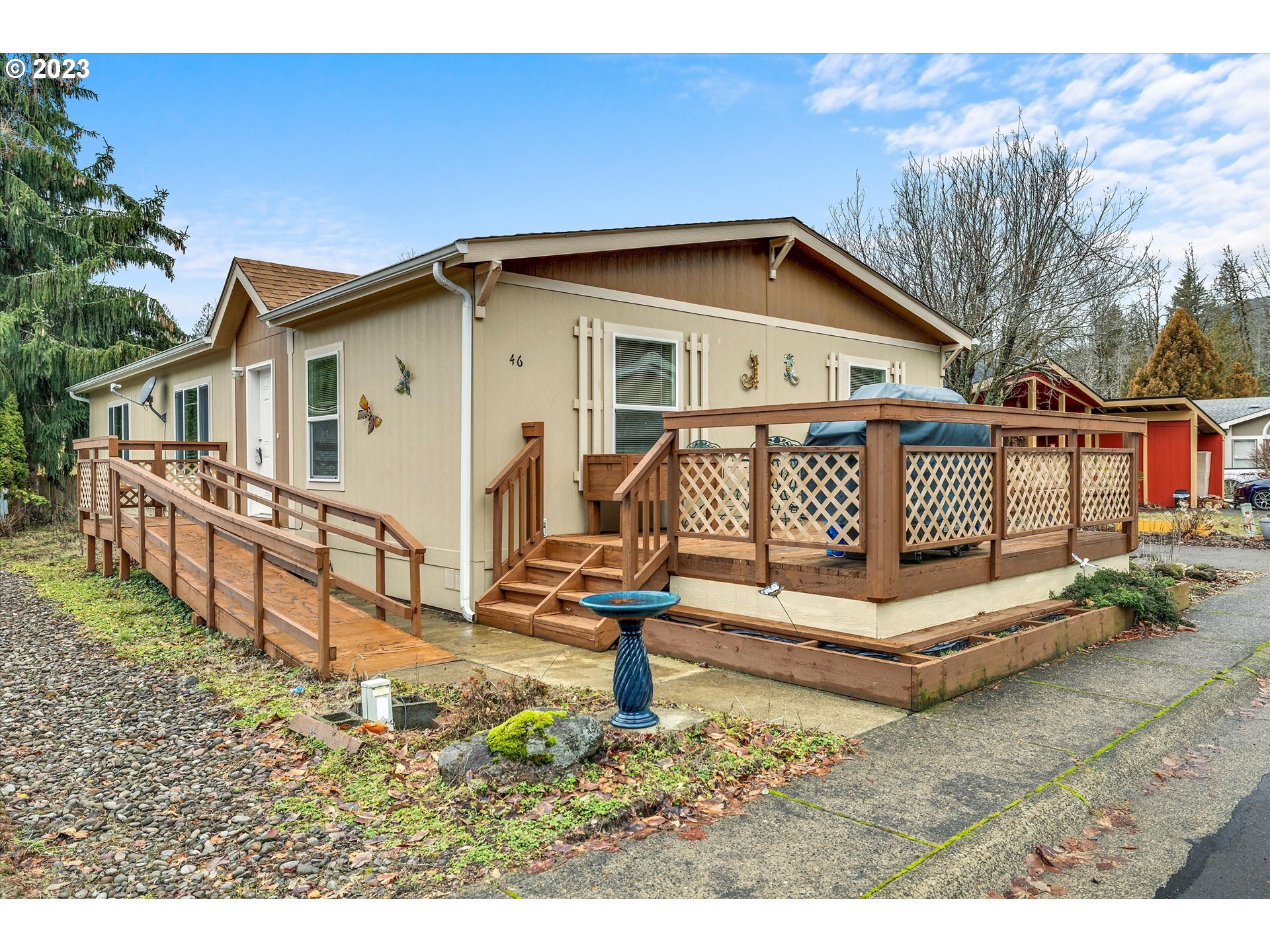 25222 East Welches Road, Unit 46 Welches, OR 97067 - Photo 4 of 30 a view of house and outdoor space