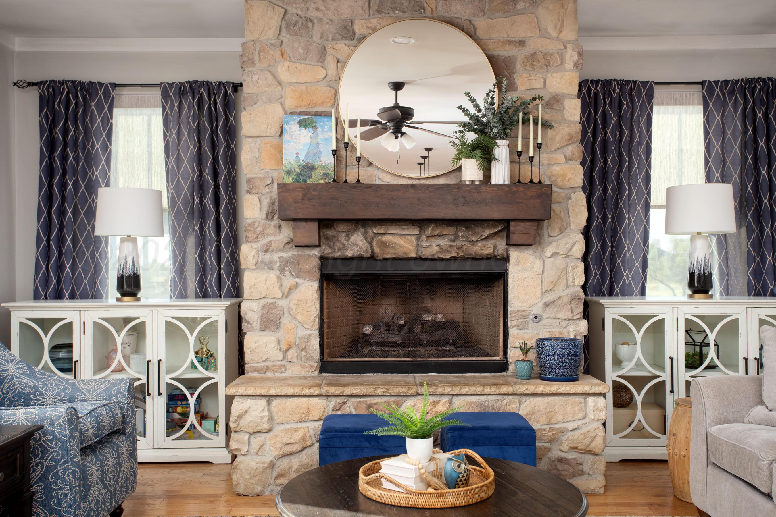 13341 Wandering Road Amarillo, TX 79118 - Photo 9 of 57 fireplace