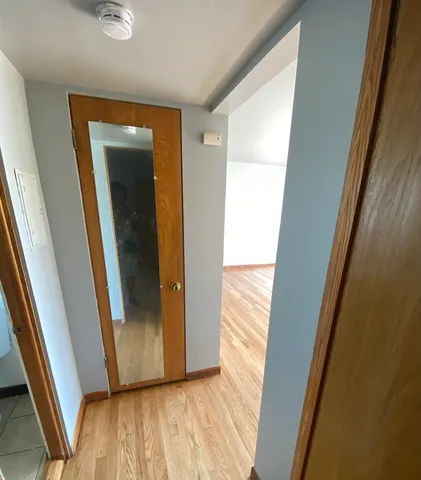 a view of front door