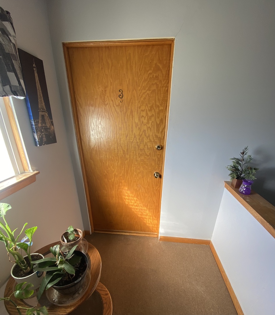 18231 Morgan Avenue, Unit 2N Homewood, IL 60430 - Photo 23 of 28 a view of a room with wooden floor and a potted plant
