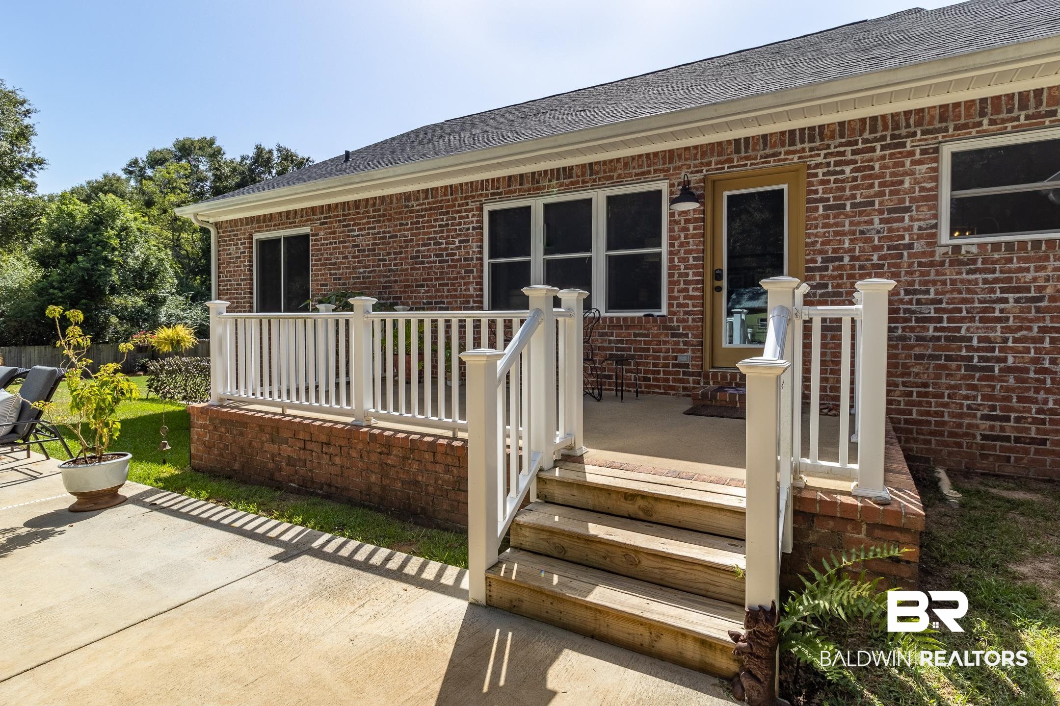 22424 Ard Road Robertsdale, AL 36567 - Photo 25 of 33 Covered Back Porch