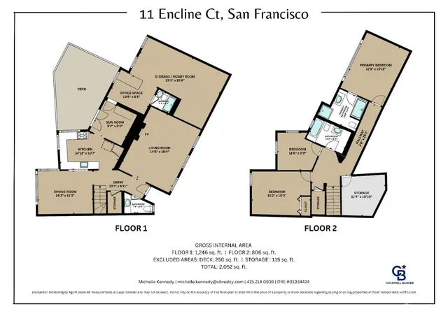 $1,950,000 | 11 Encline Court, San Francisco, CA 94127