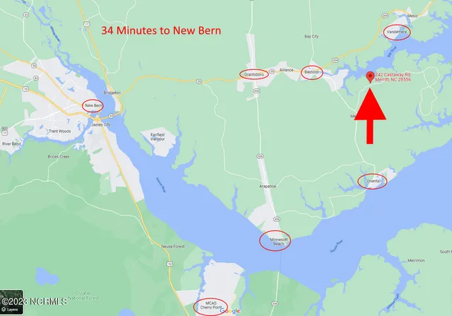 $12,500 | 242 Castaway Road, Merritt, NC 28556